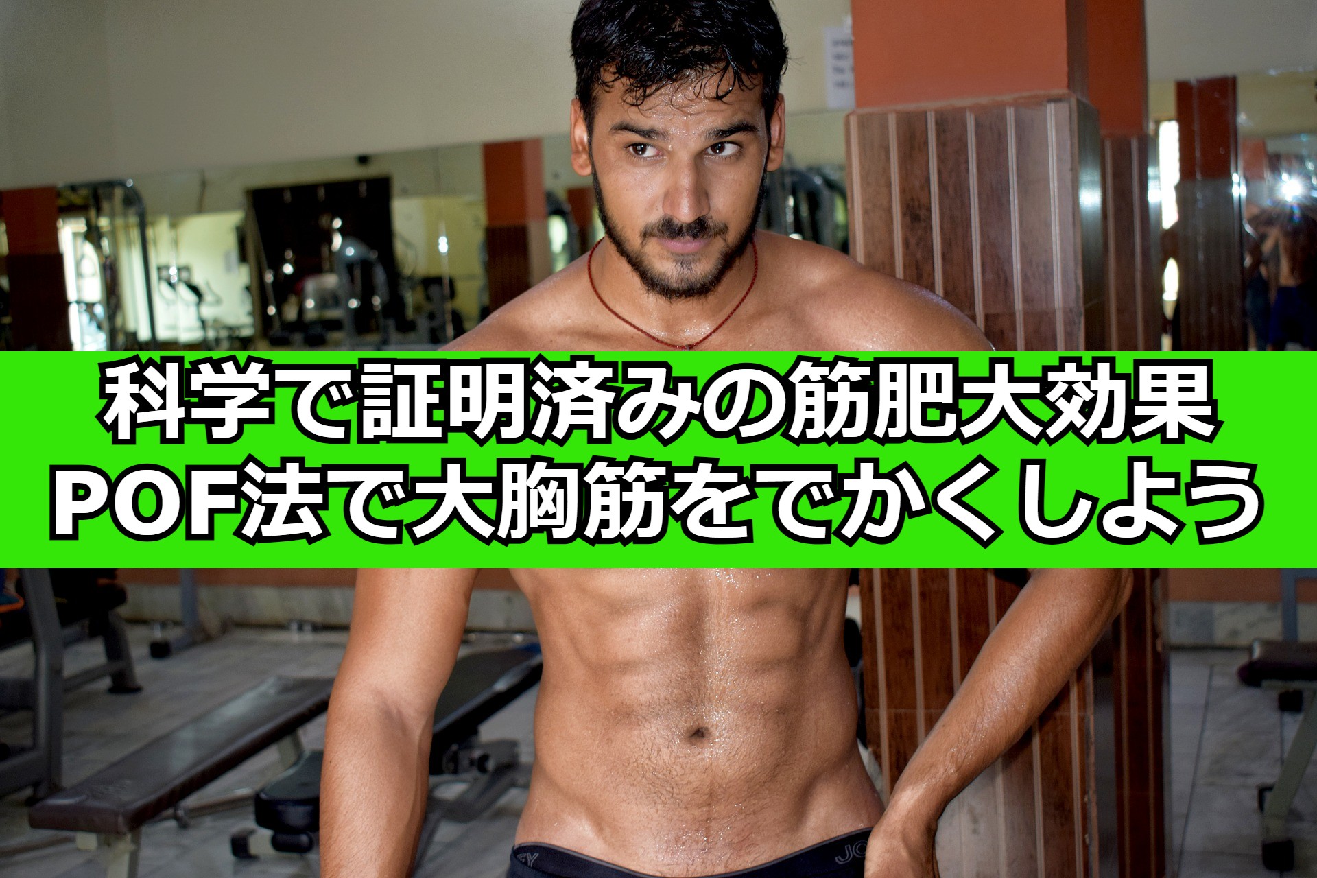 Pof法で大胸筋を鍛える方法を徹底解説 でかい大胸筋が欲しいなら必見の知識 まろまろジム
